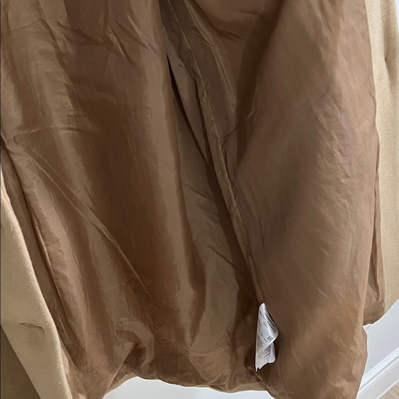Vero Moda Women’s Coat XL Pea Coat Camel Tan Jacket Spring Fall Neutral *As Is - Picture 14 of 15